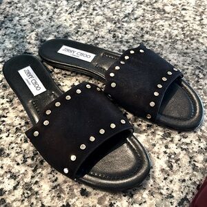 Jimmy Choo slides